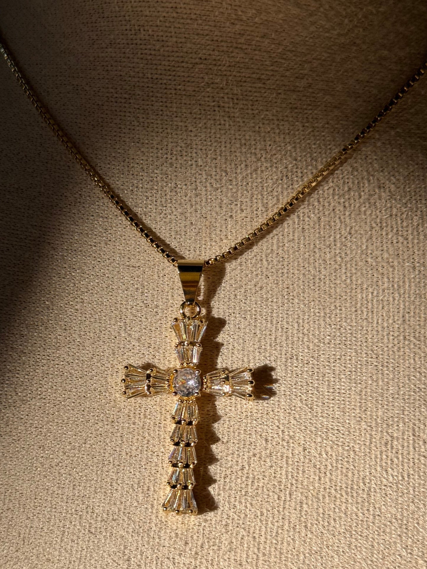 ETHEREAL CROSS NECKLACE