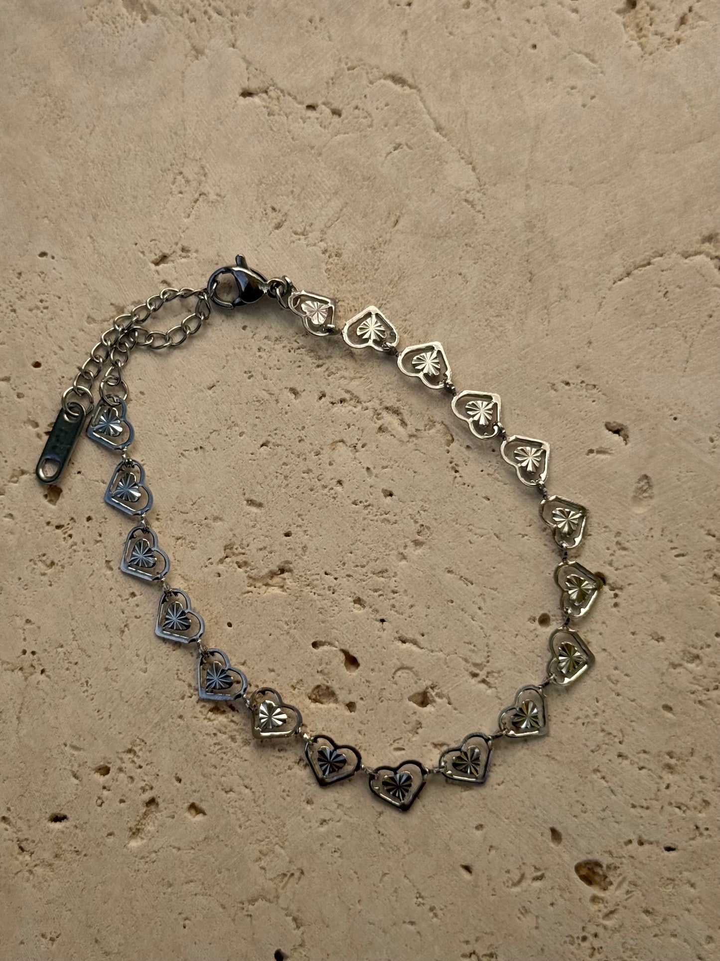 HEARTS OF STEEL BRACELET