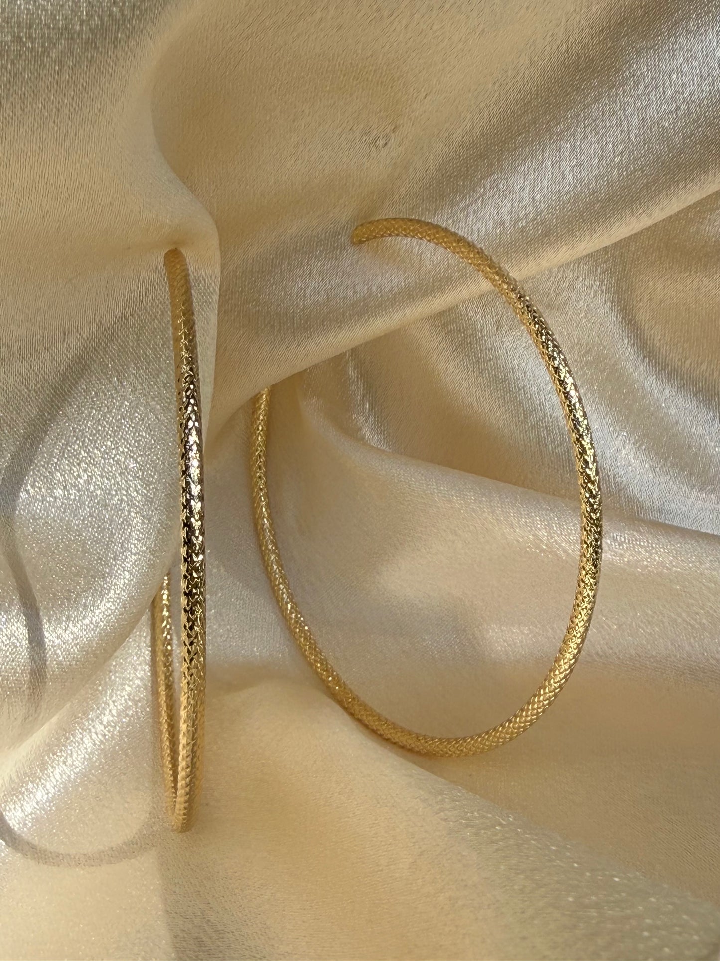 HONEY HOOP EARRINGS
